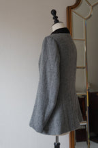 Vintage Grey Herringbone Jacket