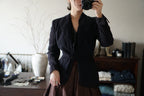 1940's Classic Black Tailored Jacket