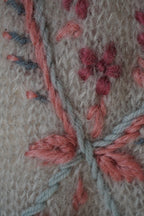 1960's Mohair Embroidery Cardigan