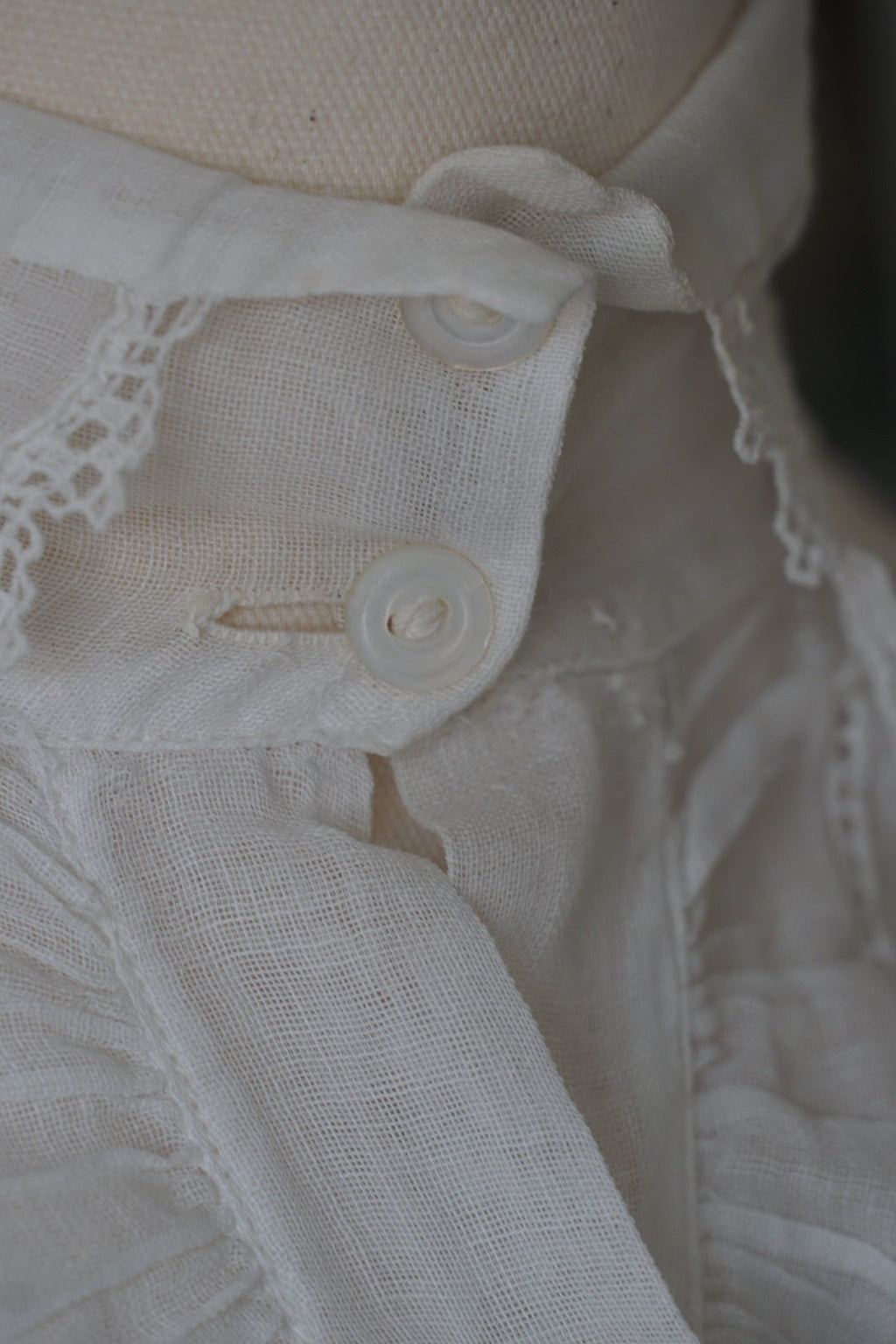 Edwardian Ruffle Front Blouse