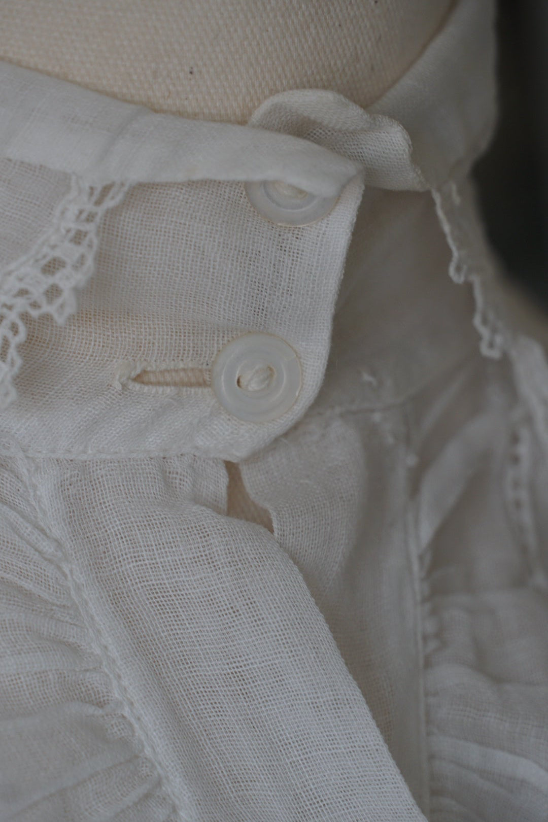 Edwardian Ruffle Front Blouse