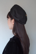 1960’s Black Beret with Gold Button