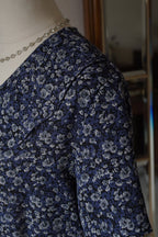 Vintage Small Flower Blouse