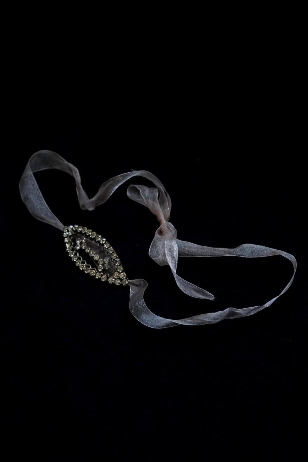 Vintage Czech Paste Glass Brooch