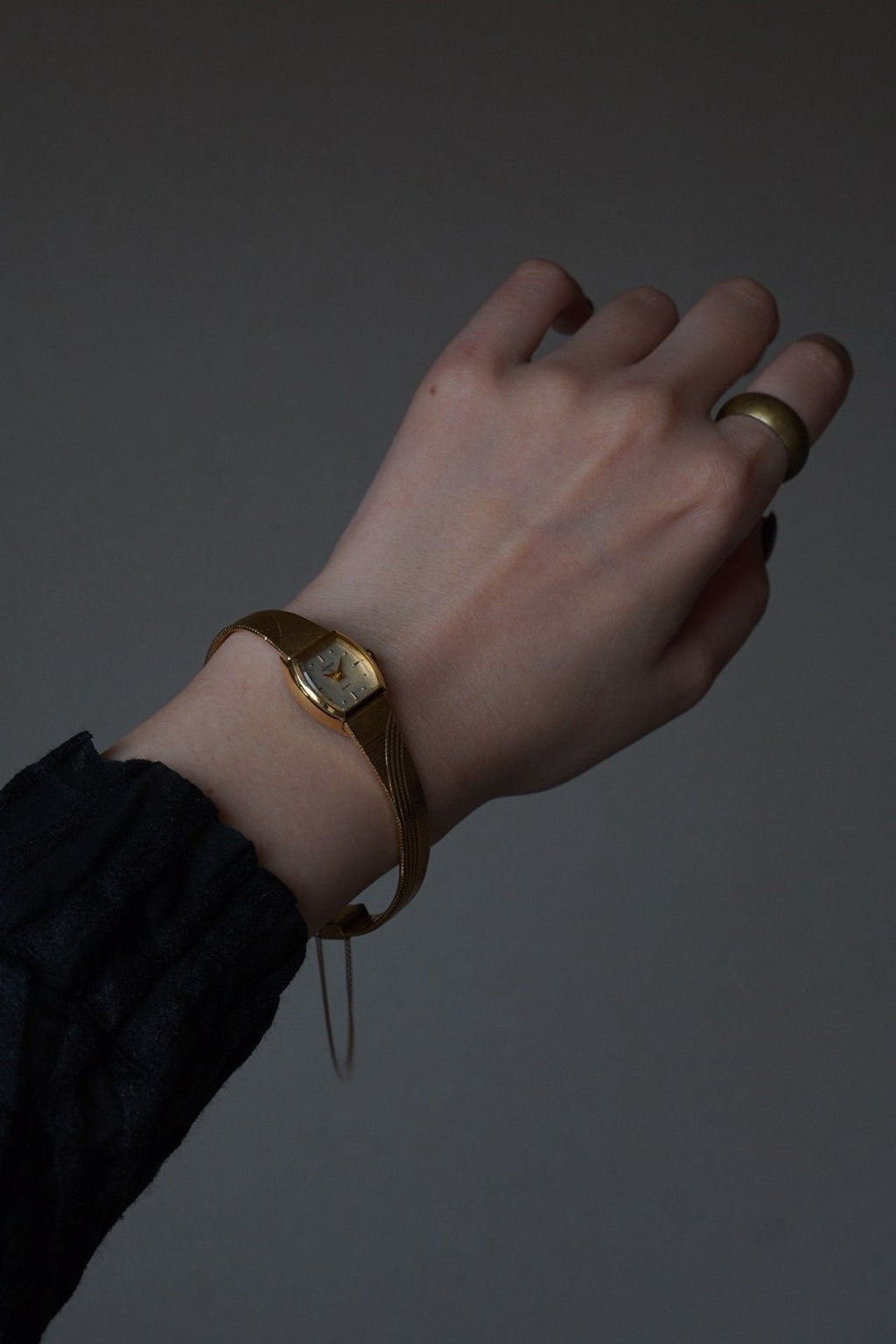 Vintage Quartz Gold Watch