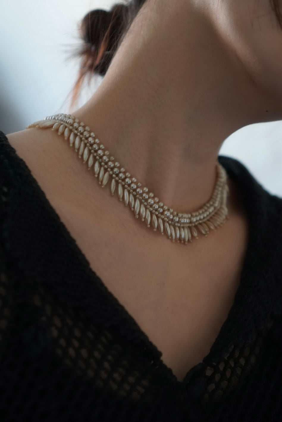 1940’s Glass Pearl Necklace