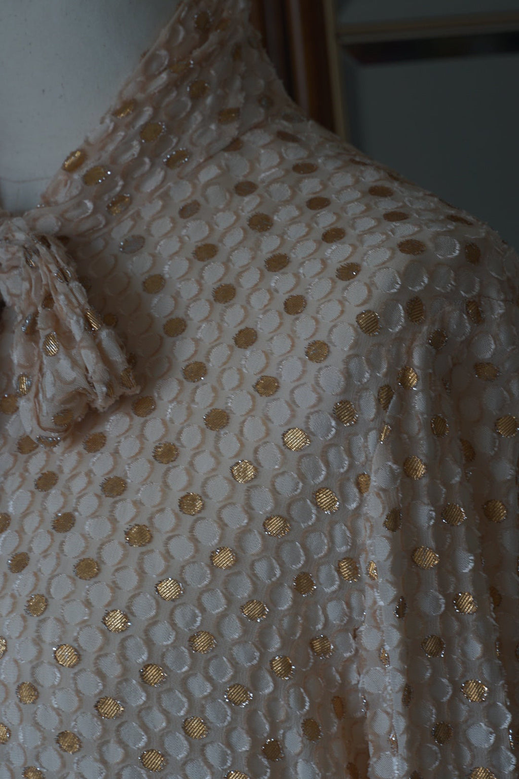 1960's Polka Dot Blouse