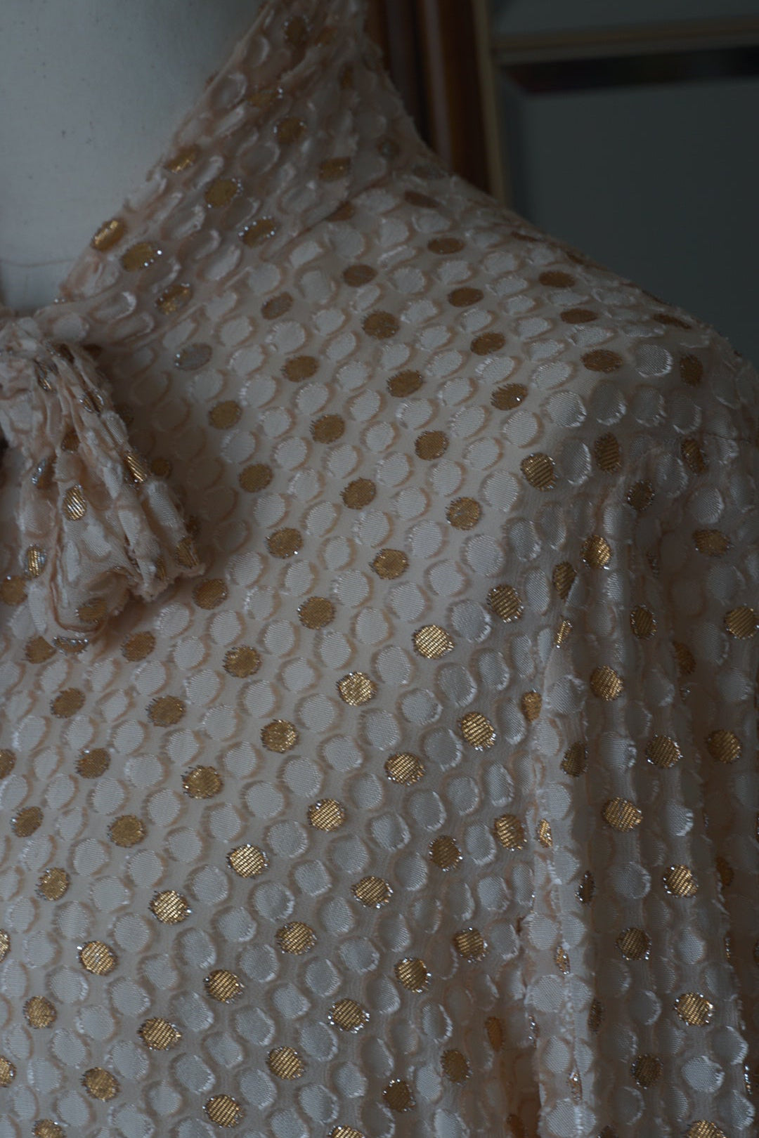 1960's Polka Dot Blouse