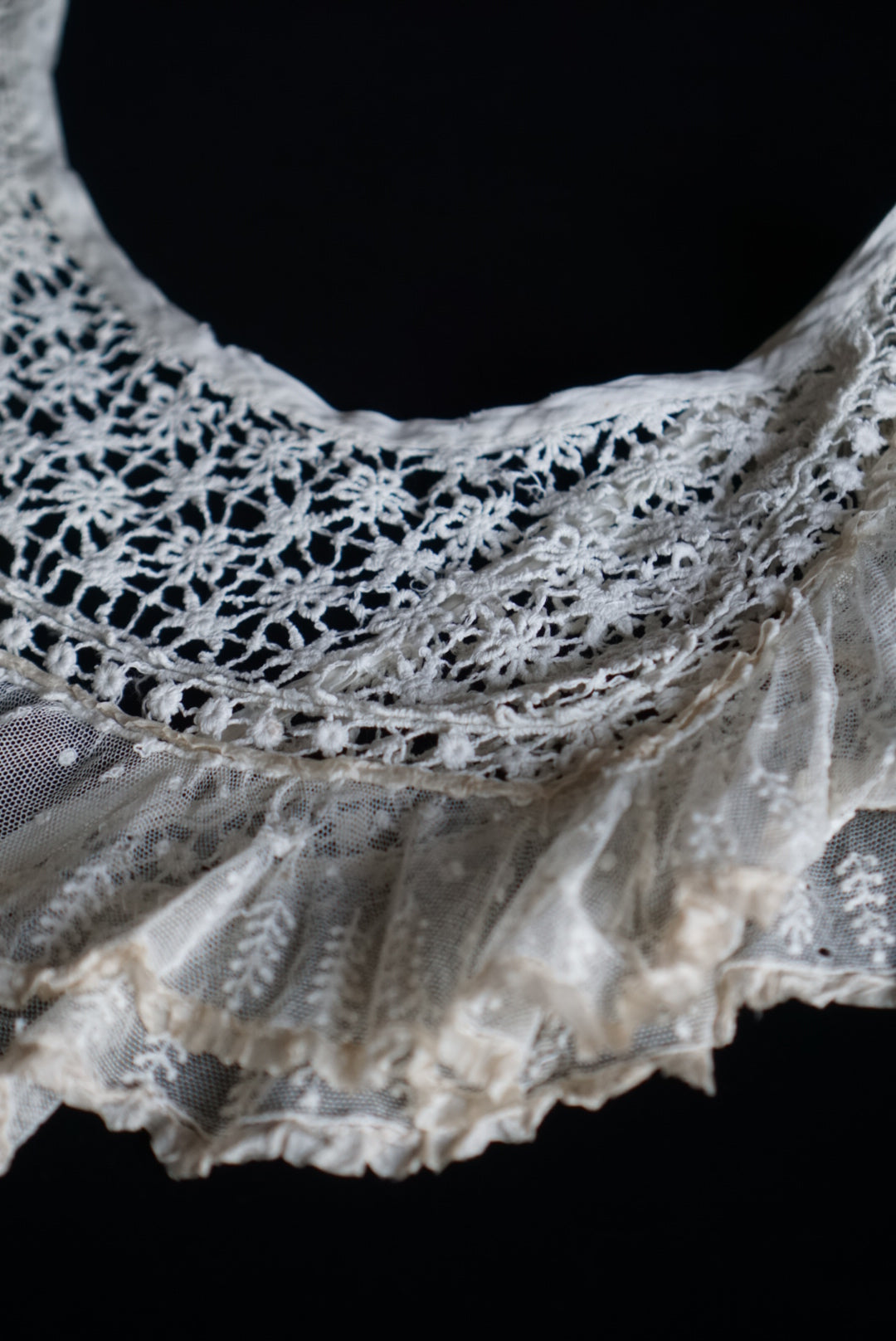 Victorian Cotton Race Collar