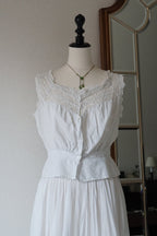 1900-1910's Bobbin Lace Blouse