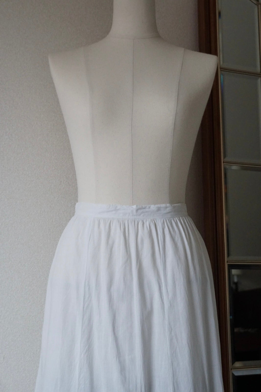 Edwardian Cutwork Lace Skirt