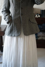 Vintage Grey Herringbone Jacket