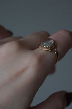 1910's 9ct Moon Stone Ring