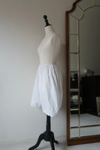 Antique French "small flower"  Lace Petticoat