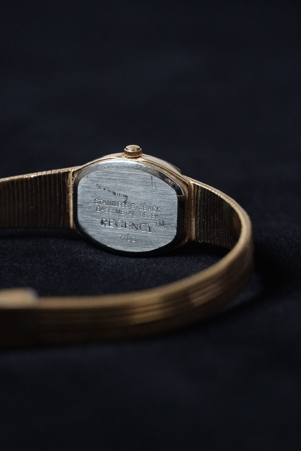 Vintage Quartz Gold Watch