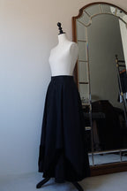 1950's Silk Velvet Leaf Skirt