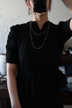 Vintage Glass Chandelier Earrings