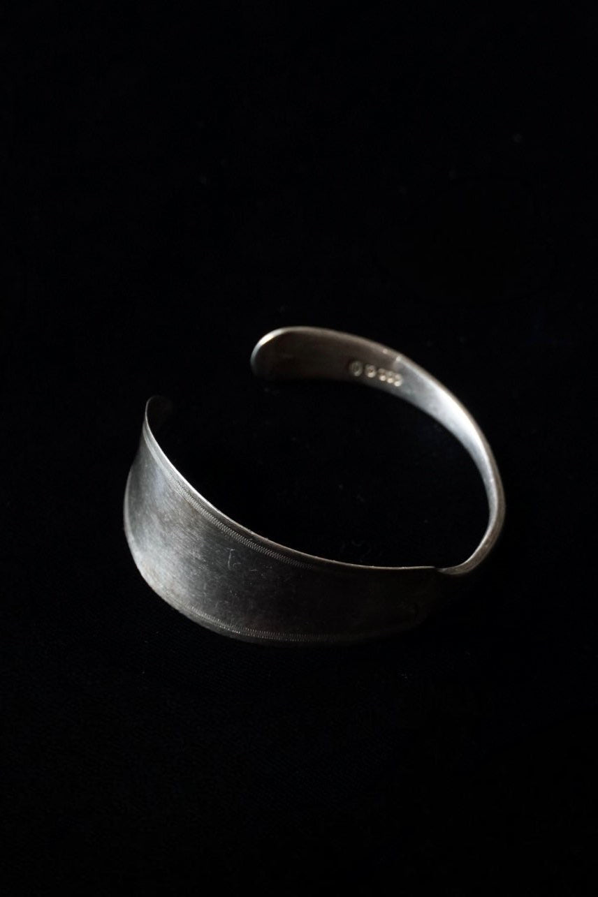 1890's Silver Plated Hallmarked Fish Knife Bangle