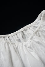 Antique French "small flower"  Lace Petticoat