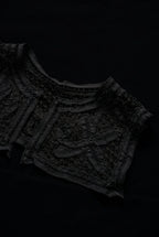 Victorian Black Lace Collar