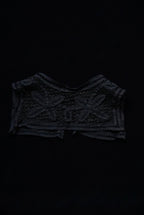 Victorian Black Lace Collar