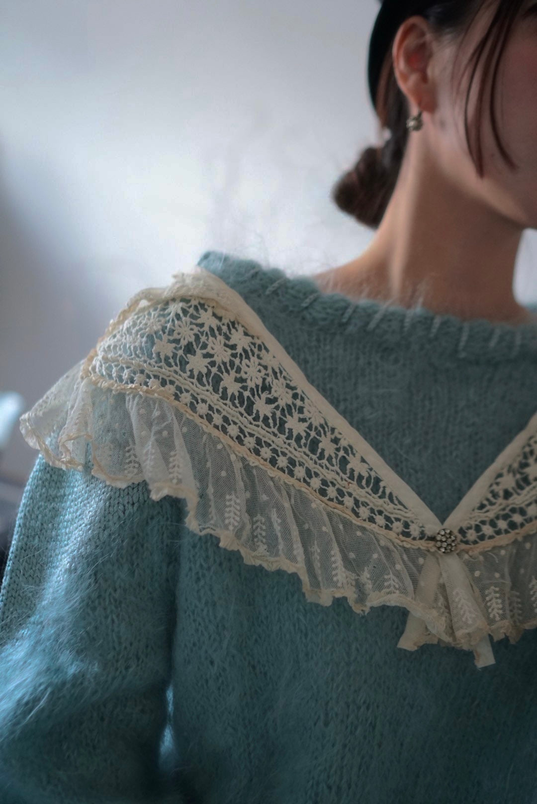 Victorian Cotton Race Collar