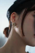 1940's Swaying Pearls Earrings