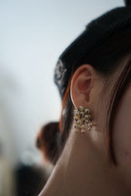 1940's Swaying Pearls Earrings