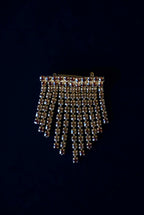 Vintage Amber Cascade Big Brooch