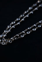 1920's Cut Glass Long Necklace