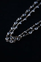 1920's Cut Glass Long Necklace