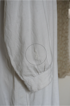 1930's Linen Cotton Long Dress