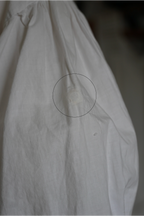 Antique French White Cotton Blouse
