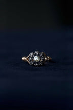 1850's Double Rose Cut Diamond Ring