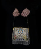 Victorian Garden Beads Bag