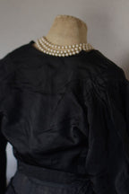 1880's Beaded Jacket with Puff Sleeves