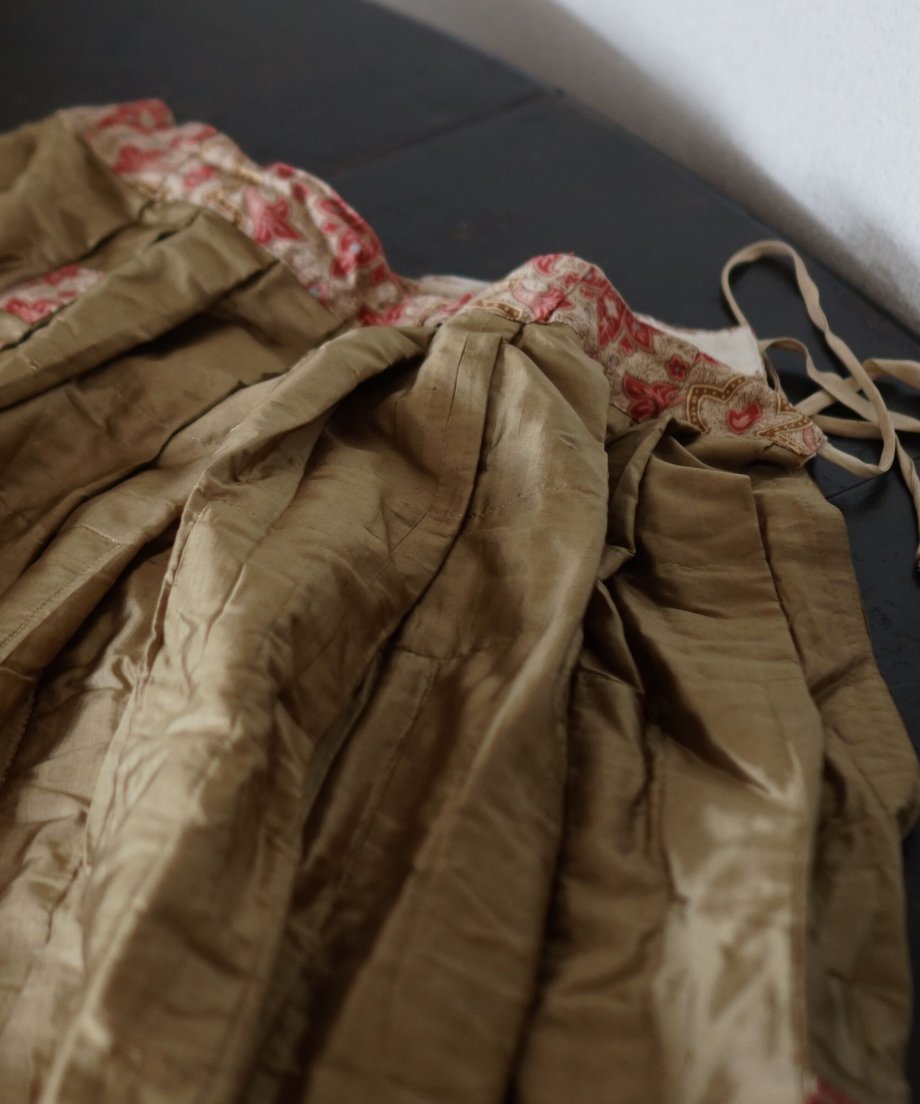 1860’s Silk Quilted Skirt