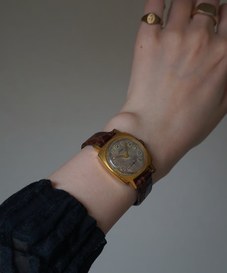 1940’s Gold Plated Watch with Small Second