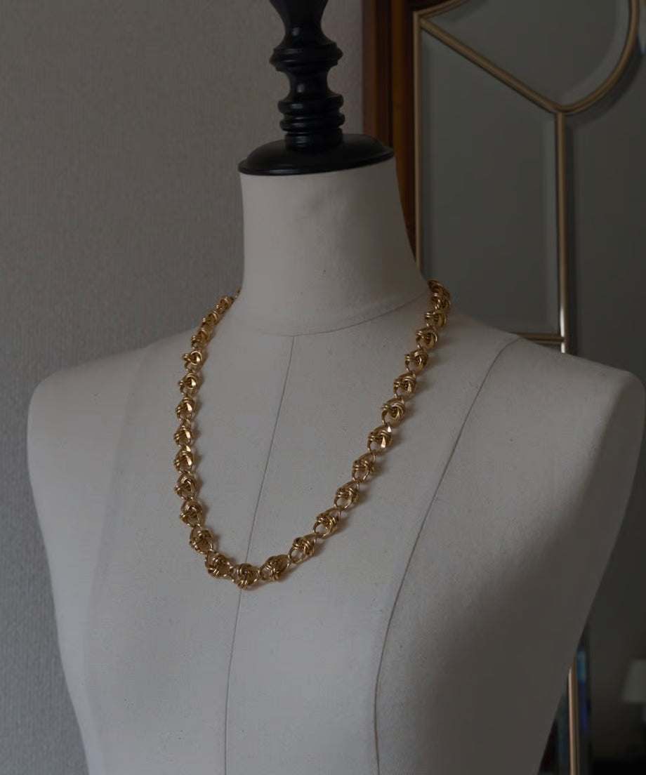 1970’s Chunky Knotted Chain Necklace