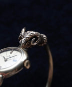 1940’s Ram Motif with Vermeil Bangle Watch