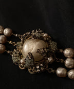 1950’s Miriam Haskell Triple Necklace