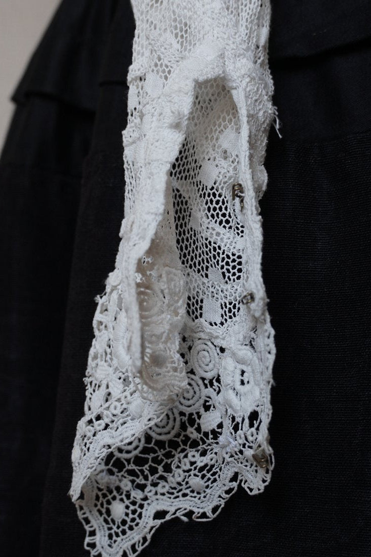 Edwardian High Neck Lace Blouse