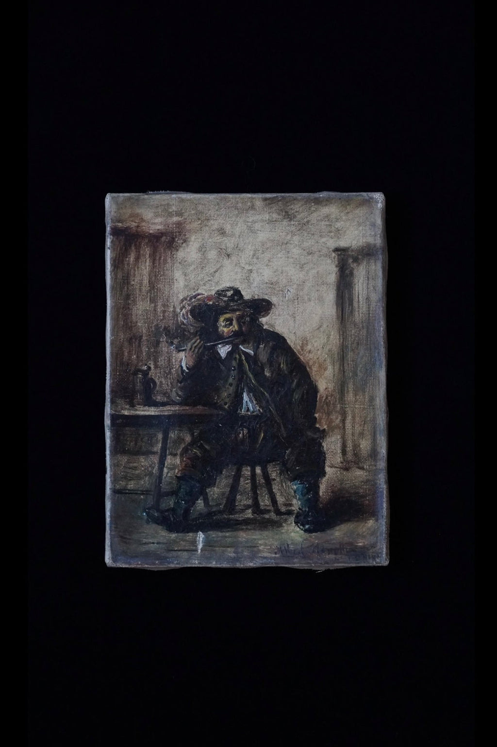1800’s France Oil painting