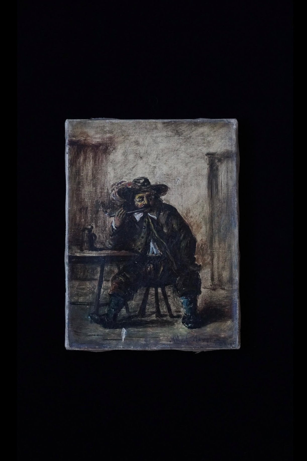1800’s France Oil painting