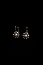 Edwardian Glass Pearl Earrings