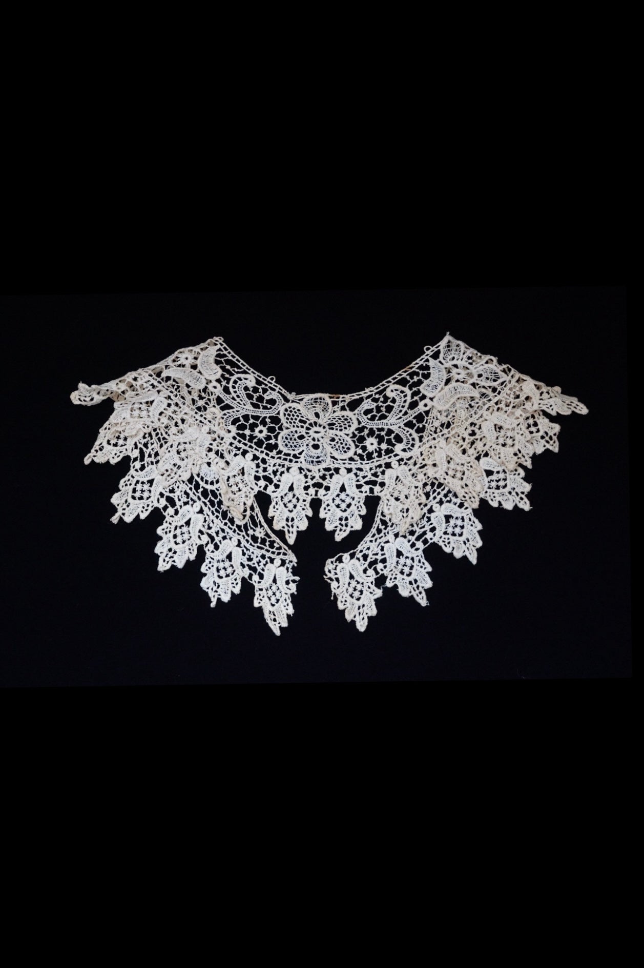 Victorian Floral Lace Collar
