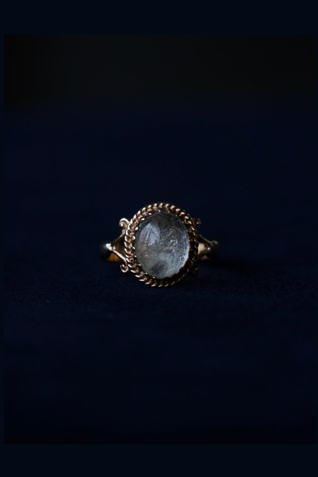 1910's 9ct Moon Stone Ring
