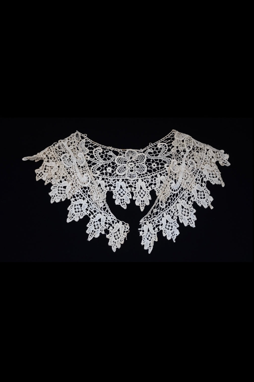 Victorian Floral Lace Collar