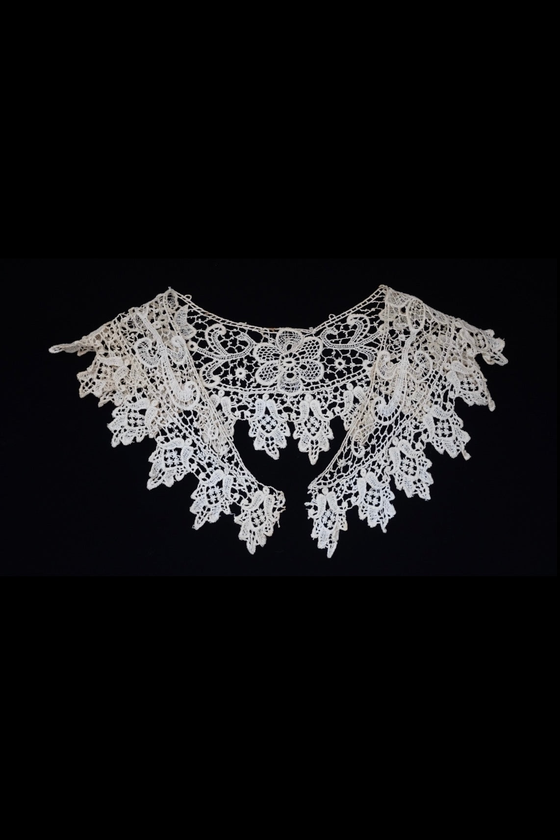 Victorian Floral Lace Collar