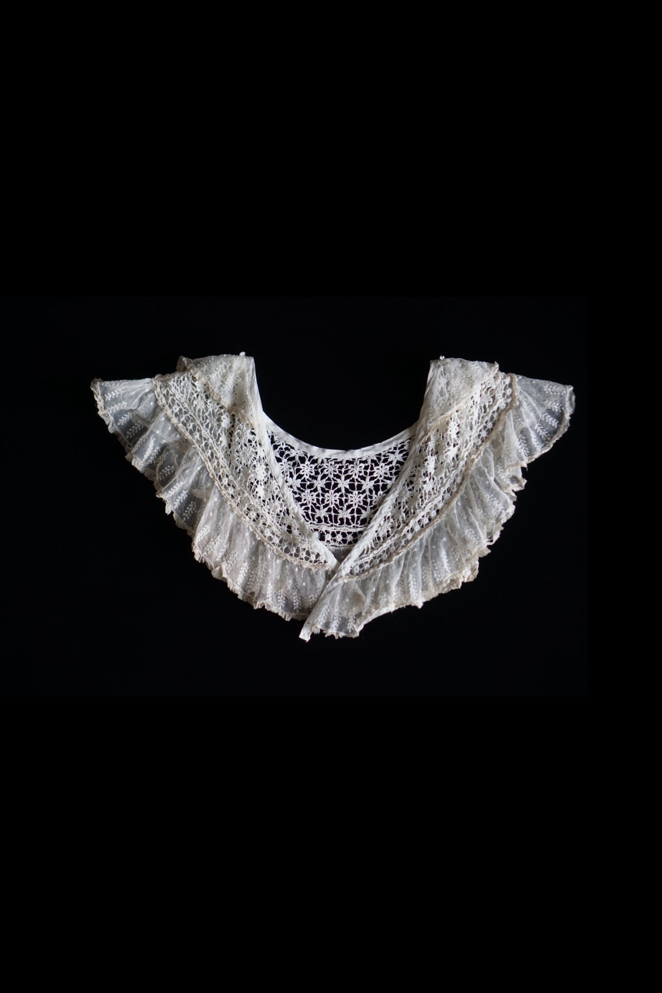 Victorian Cotton Race Collar